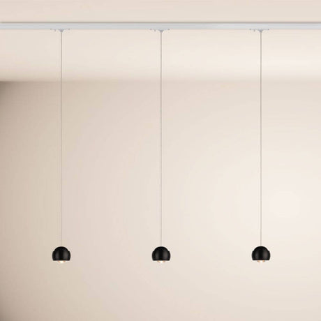 s.luce Beam LED pendant light 1-circuit track system End feeder