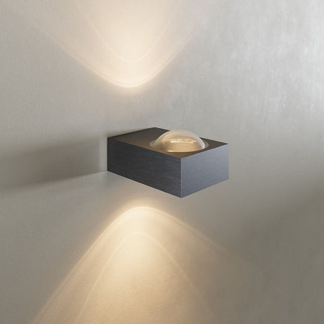 s.luce Beam X modern wall light Up & Down angular