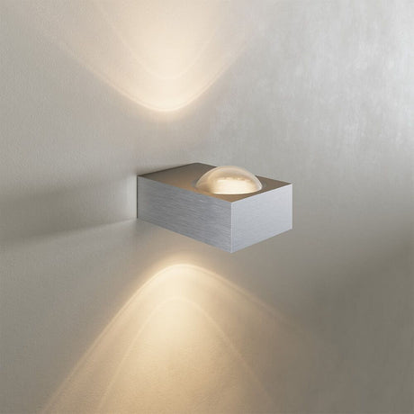 s.luce Beam X modern wall light Up & Down angular
