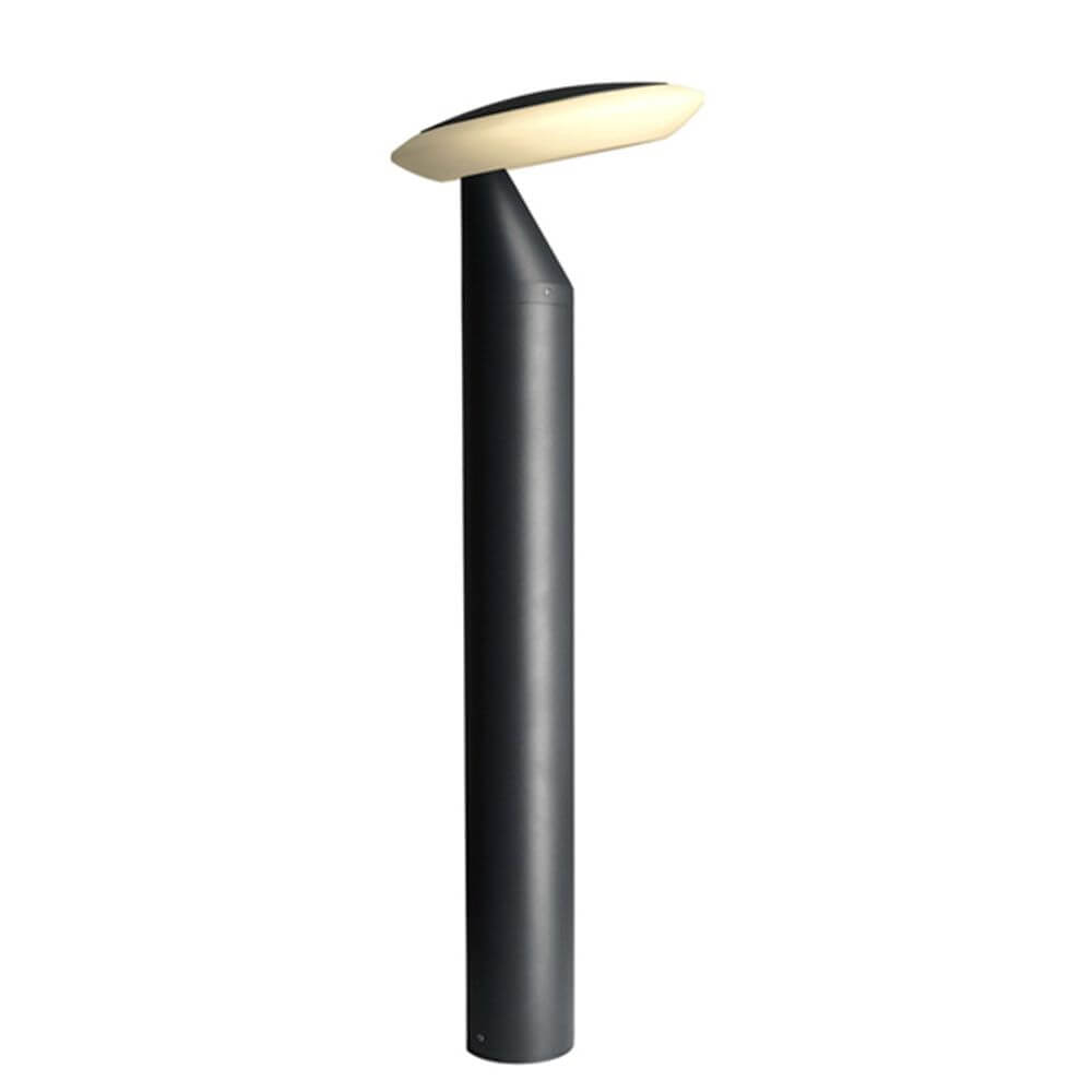Bermu ausgefallene LED-Pollerleuchte IP65 H 60cm Anthrazit in modernem Design für den Garten.
