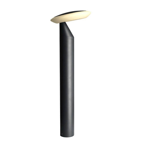 Bermu ausgefallene LED-Pollerleuchte IP65 H 60cm Anthrazit in modernem Design für den Garten.