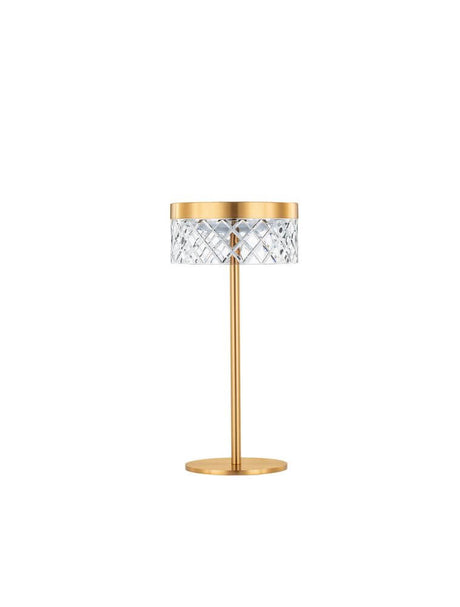Candeeiro de mesa LED Bion Ø 14,8cm 3000K Ouro