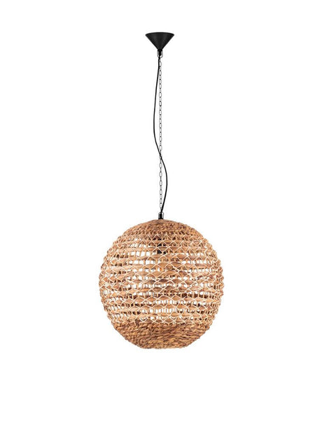 Lampa wisząca Bola Ø 51 cm brązowa