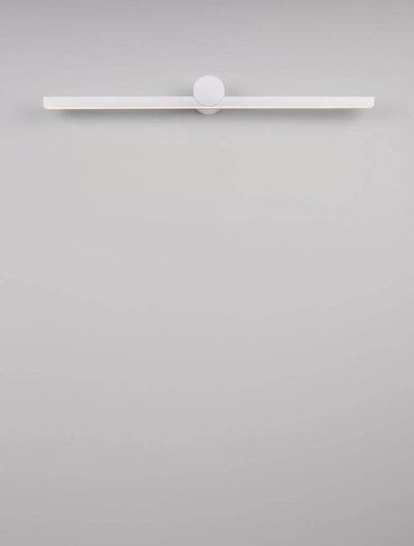 Breggo wall light 81cm 3000K IP54 in a modern design on a bright wall background