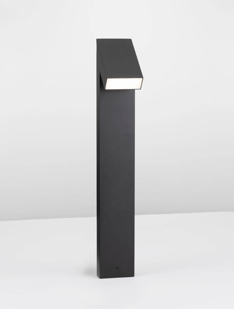 Brigitta LED Außenwegeleuchte Down 3000K Schwarz IP65 moderne Gartenbeleuchtung