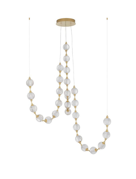 Brillante LED Pendelleuchte 30-flammig Ø 147cm 3200K