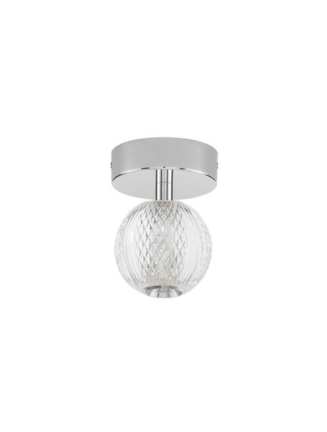 Glasses Plafón LED Ø 11cm 3200K cromo