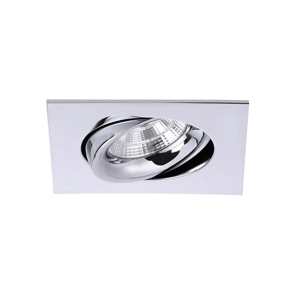 Brumberg Foco empotrable de techo LED Indiwo83 cromo dim2warm