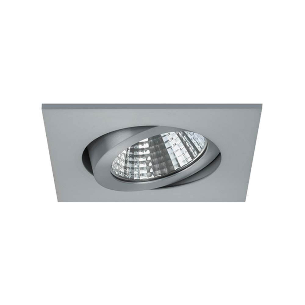 Brumberg Lámpara LED empotrable 577lm aluminio mate IP65
