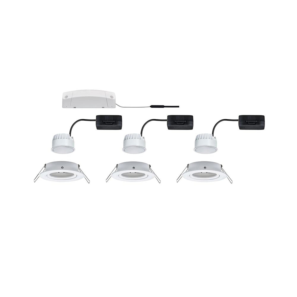 Bündel Einbauleuchte LED 3er-Set Nova