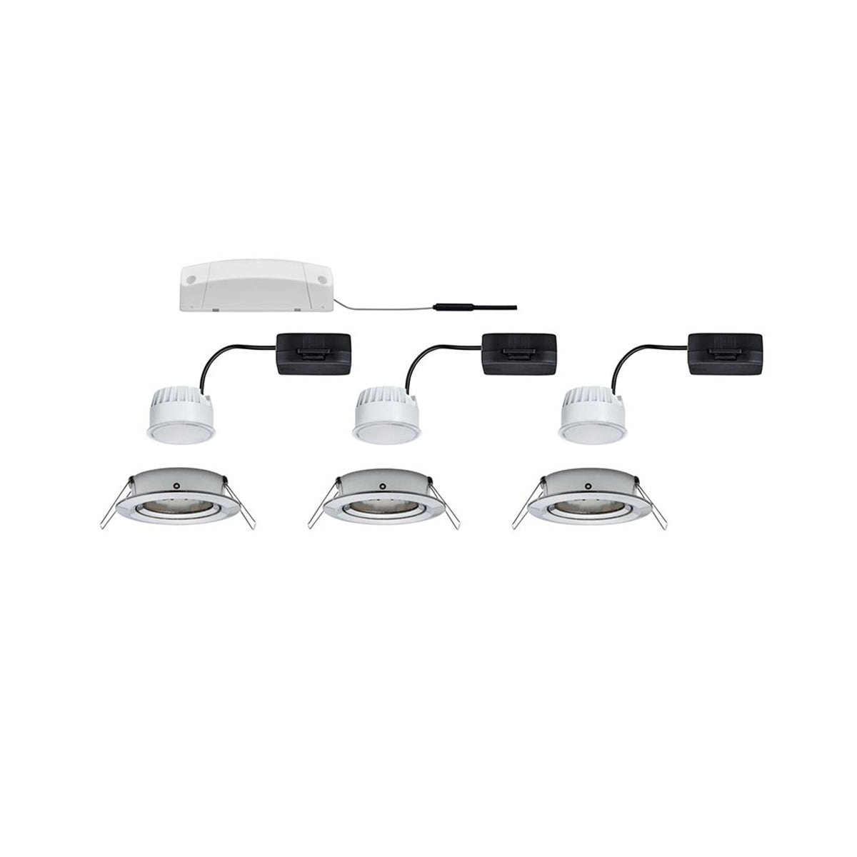 Bündel Einbauleuchte Nova LED 3-Set