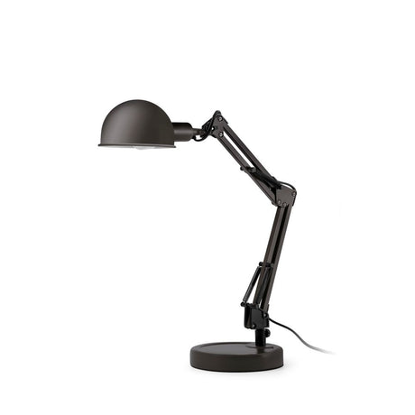 Bordlampe BAOBAB E14 svart med justerbar arm og moderne design