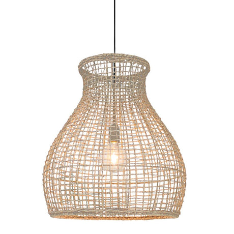 Pendant lamp Seagrass Natural made from natural materials with a simple, beautiful shape and a natural look.