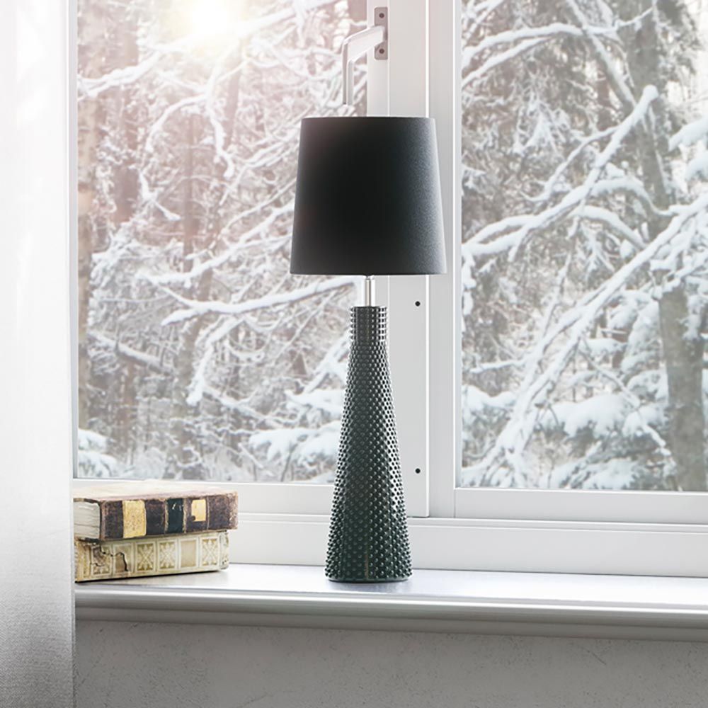 Tischlampe Lofty Slim 54cm Schwarz