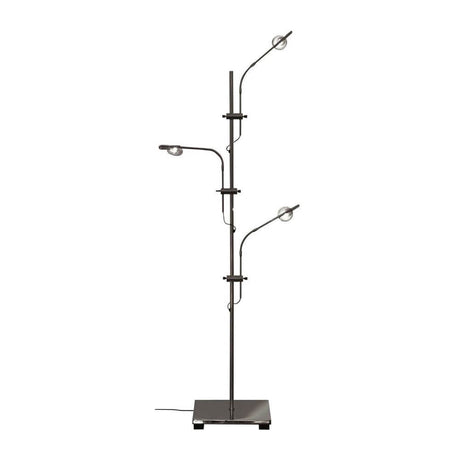 Catellani & Smith Wa Wa T LED Tischlampe Dimmbar in modernem Design mit drei beweglichen Köpfen.