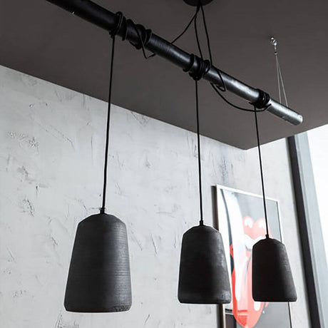 Charming Dining Concrete hængelampe: Moderne hængelampe med betonlamper til stilfulde spisestuer.