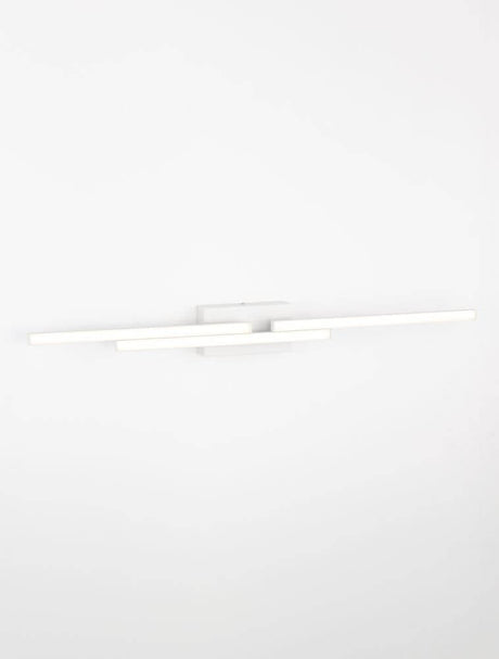 Chart LED Wandleuchte 3-flammig 3000K mit modernem Design in Weiß.