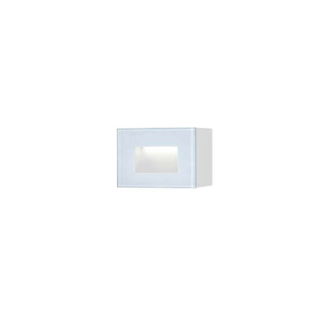 Chieri LED Außen Wandleuchte in Weiß, elegante und moderne Designleuchte für den Außenbereich.