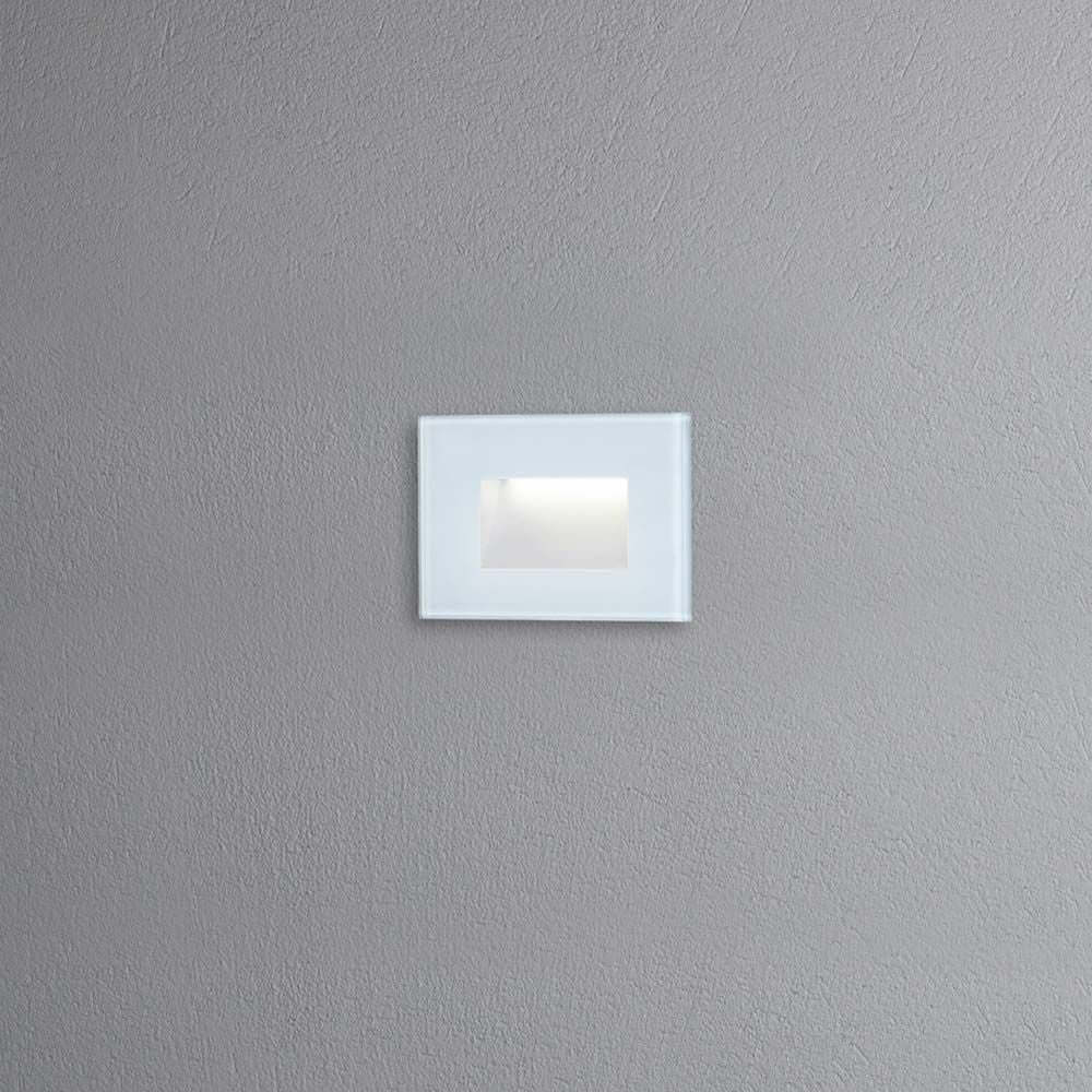 Chieri LED Außen Wandleuchte in Weiß, moderne Wandbeleuchtung für Außenbereiche.