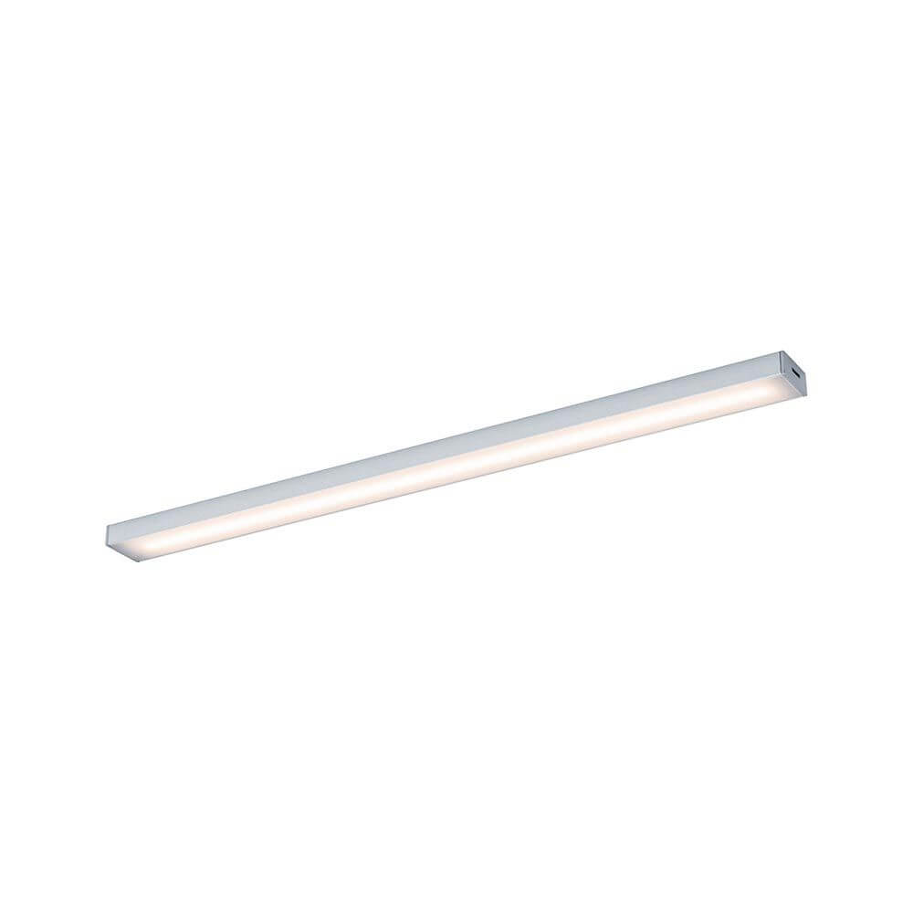 Clever LED Leiste Barre Weiß, Chrom-Matt, 35cm für die Unterbaubeleuchtung in Küchen.