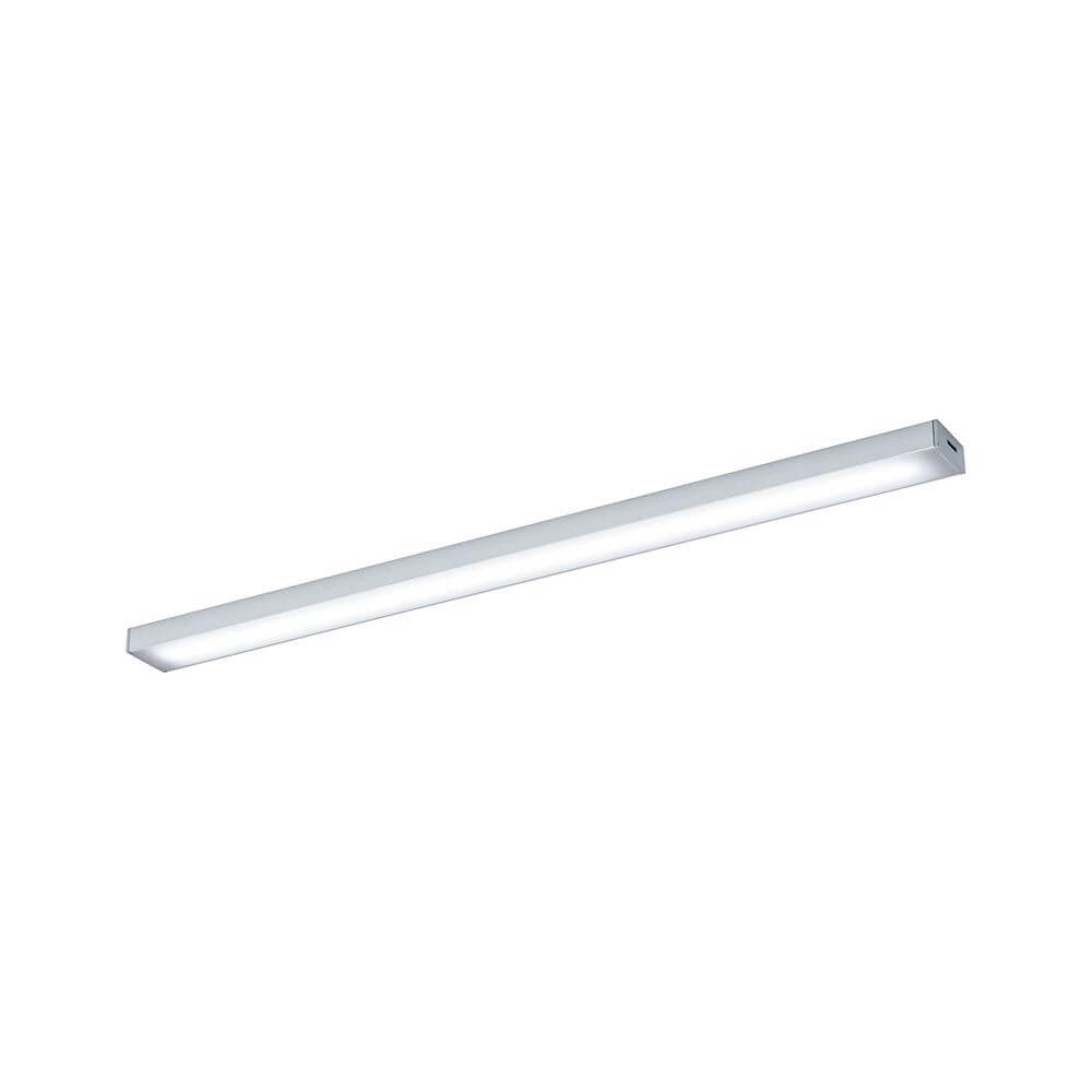 Clever LED Leiste Barre in Weiß, Chrom-Matt, 35cm, ideal für Unterbaubeleuchtung in Küchen.