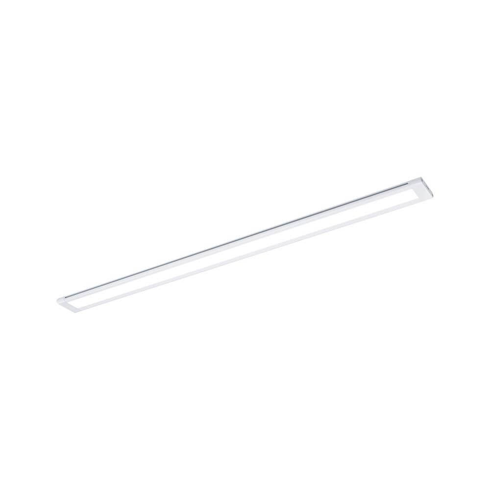 Clever LED Spot Aufbauleuchte Border Weiß-Matt, 50cm, ideal für die Möbelbeleuchtung unter Oberschränken.