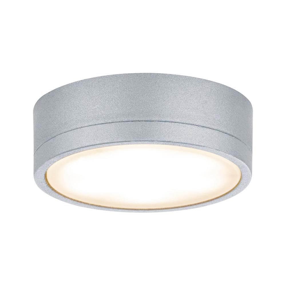 Clever LED Spot Medal CCT-Dimmbar Chrom - moderner LED-Flachstrahler in Chrom matt für vielseitige Möbelbeleuchtung.