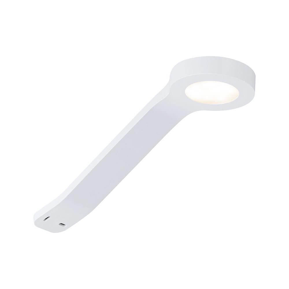 Clever LED Spot Mike Weiß-Matt mit modernem Design für individuelle Möbelbeleuchtung und tolle Lichteffekte.