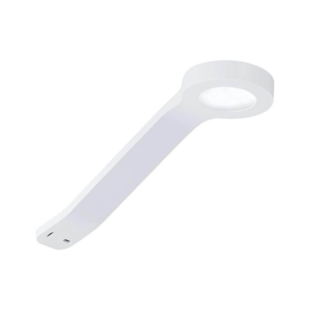 Clever LED Spot Mike Weiß-Matt mit modernem Design und hervorragenden Lichteffekten, ideal für Möbelbeleuchtung.