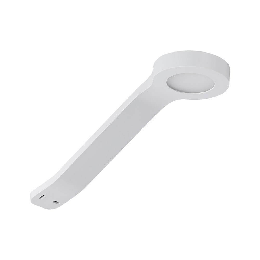 Clever LED Spot Mike Weiß-Matt in modernem Design, ideal für individuelle Möbelbeleuchtung.