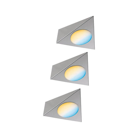 Spot a LED intelligente Trigo White 12W Nickel spazzolato