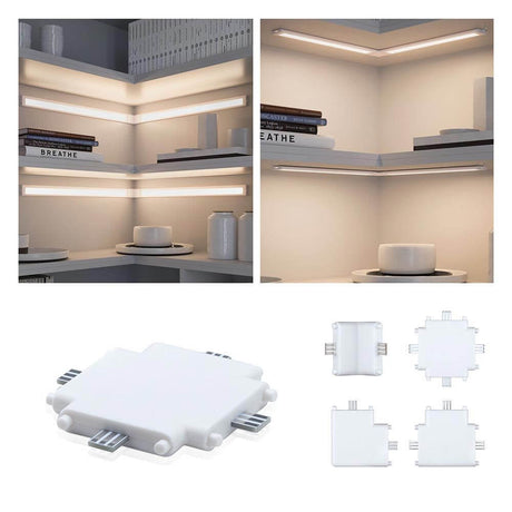 Clever Connector Border White for easy connection of furniture lighting with Tunable White function.