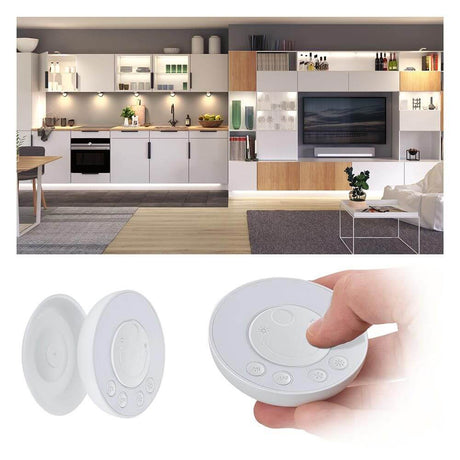 Clever Zubehör Bowl Switch Weiß-Matt, magnetische Fernbedienung und Lichtschalter für TunableWhite Möbelbeleuchtung
