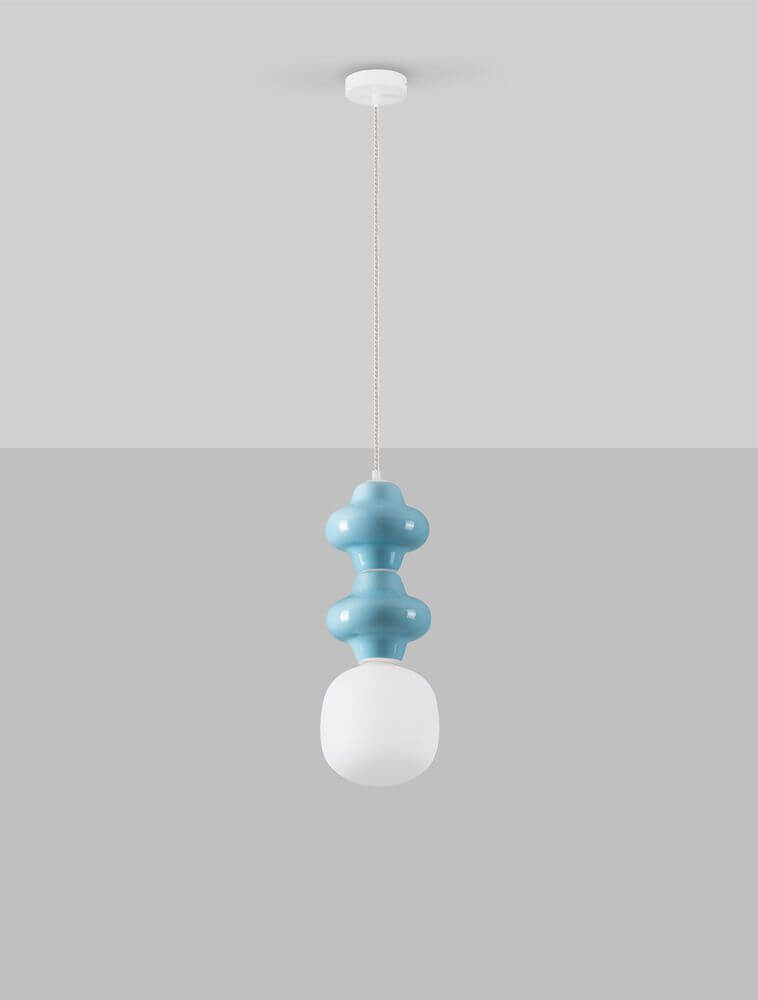 Clio Pendelleuchte Ø 18cm H 215cm