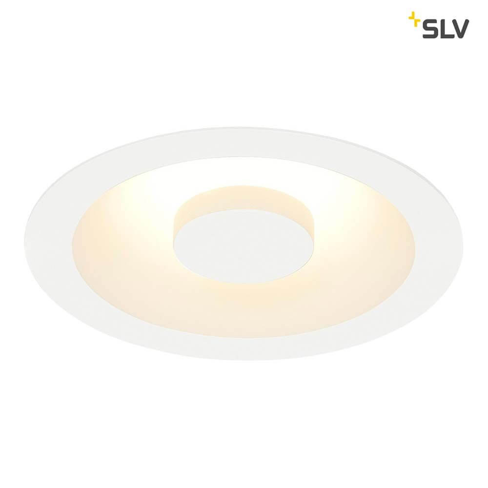 Comfort Control LED Einbauleuchte indirekt Weiß mit stimmungsvollem Licht und dimmbarem Design von David Morgan.