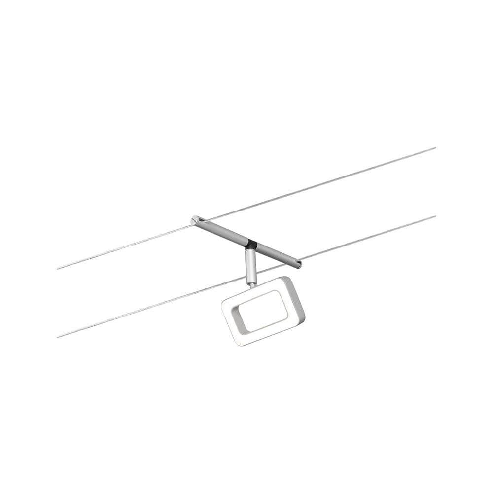 CorDuo LED Seilsystem Frame Basis-Set Chrom-Matt