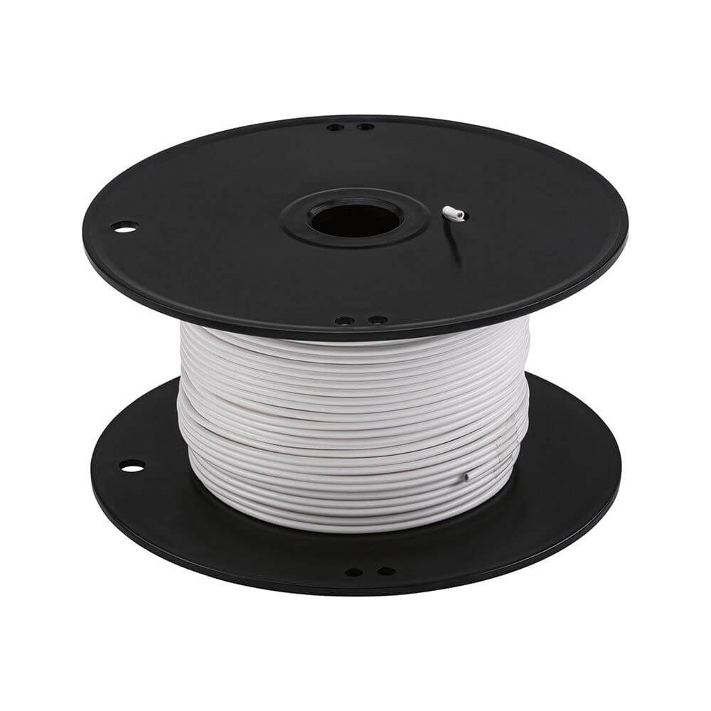 CorDuo Seilsystem 100m Spannseil 2,5mm² Weiß auf Spule, ideal für individuelle Seilsysteme.