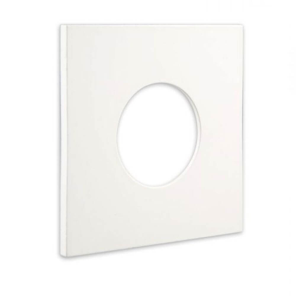 Cover für Einbaustrahler Sys-68 eckig Weiß, geeignet für Einbaustrahler der Serie Sys-68.