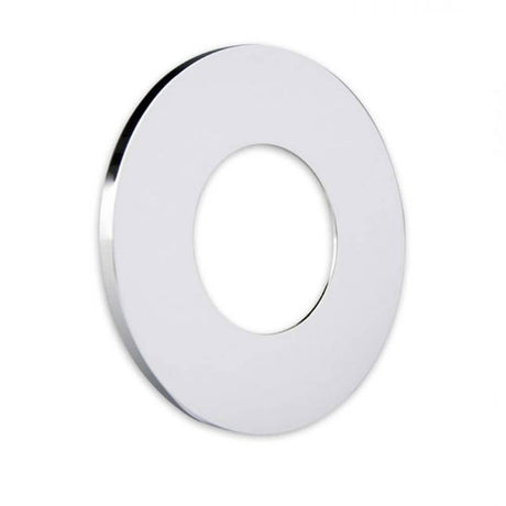 Cover für Einbaustrahler Sys-68 rund Chrom - eleganter chromfarbener Einbaurahmen