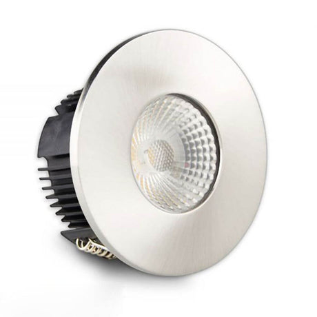 Cover für Einbaustrahler Sys-68 rund Edelstahl passend für Einbaustrahler der Serie Sys-68
