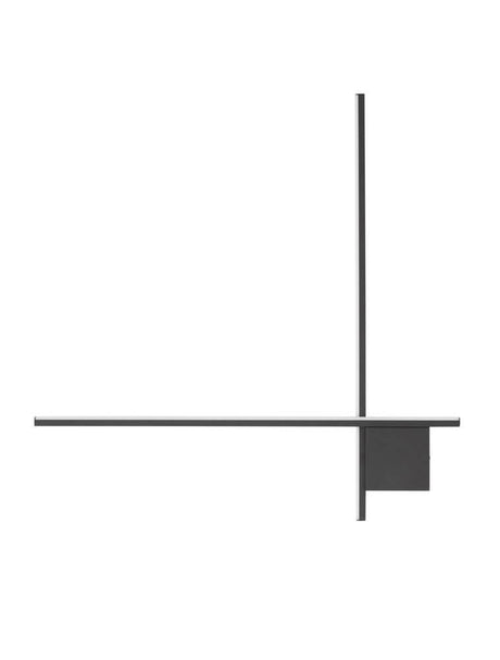 Lampada a parete a LED incrociata 80 cm 2-flame 2700K