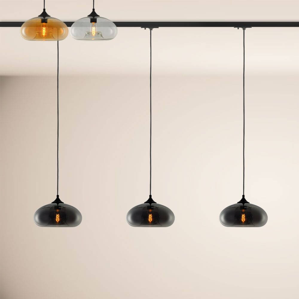 s.luce Cruet Niska lampa wisząca do jadalni z 1-fazowym zasilaniem centralnym