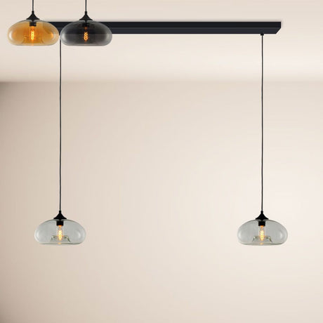 s.luce Cruet Lampada a sospensione per tavolo da pranzo basso da 2 a 5 luci 160 cm