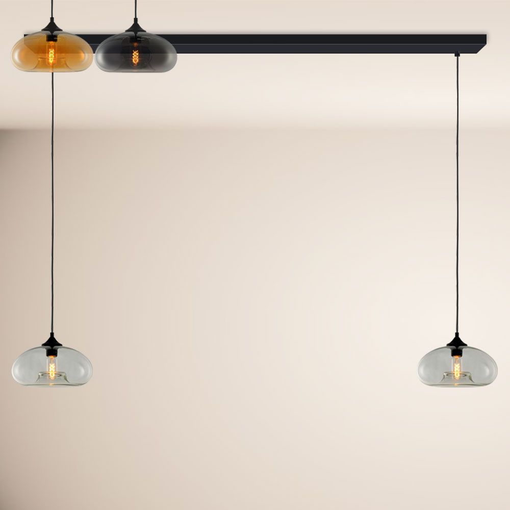 s.luce Cruet Low dining table pendant lamp with 2 to 5 lights 120cm