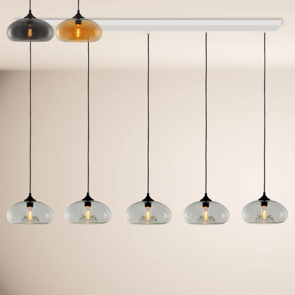 s.luce Cruet Low dining table pendant lamp with 2 to 5 lights 120cm