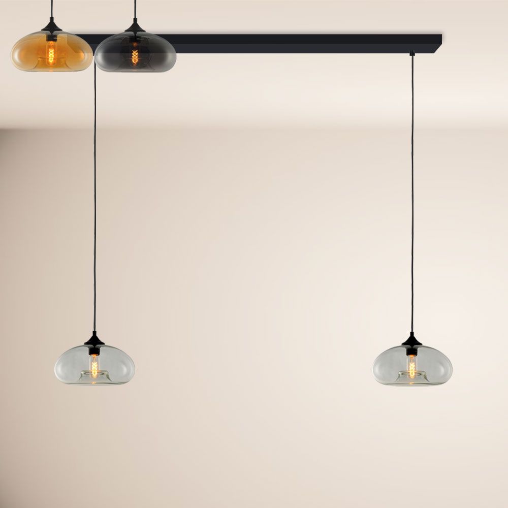 s.luce Cruet Low dining table pendant lamp with 2 to 5 lights 120cm