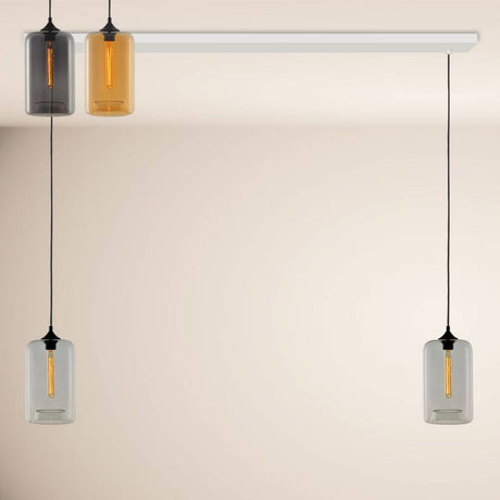 s.luce Cruet Up lampa wisząca do jadalni od 2 do 5 świateł 160cm