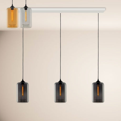 s.luce Cruet Up tavolo da pranzo luce a sospensione da 2 a 5 luci 120cm