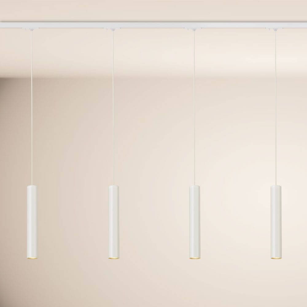 s.luce Crutch pendant lamp 1-phase track 200cm end feeder