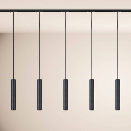 s.luce Crutch Lampe à suspendre Rail monophasé 200cm Alimentation finale